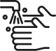 wash hands icon